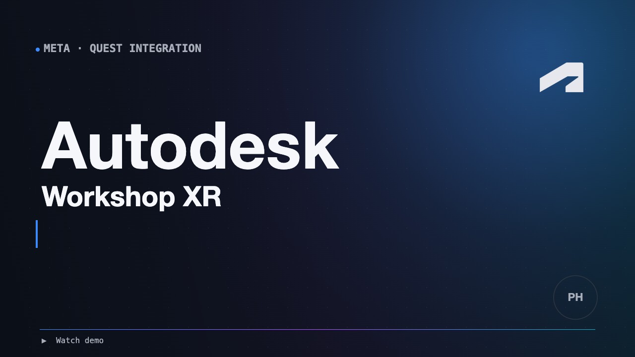 Autodesk Workshop XR