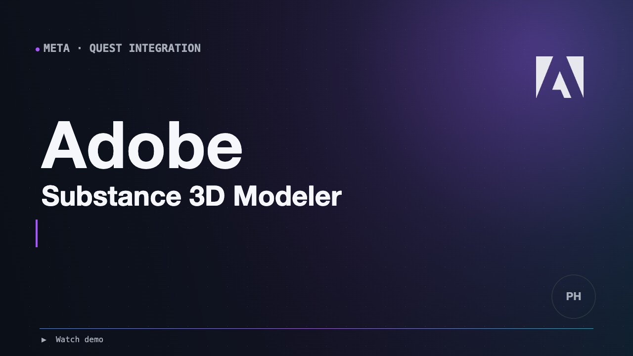 Adobe Substance 3D Modeler