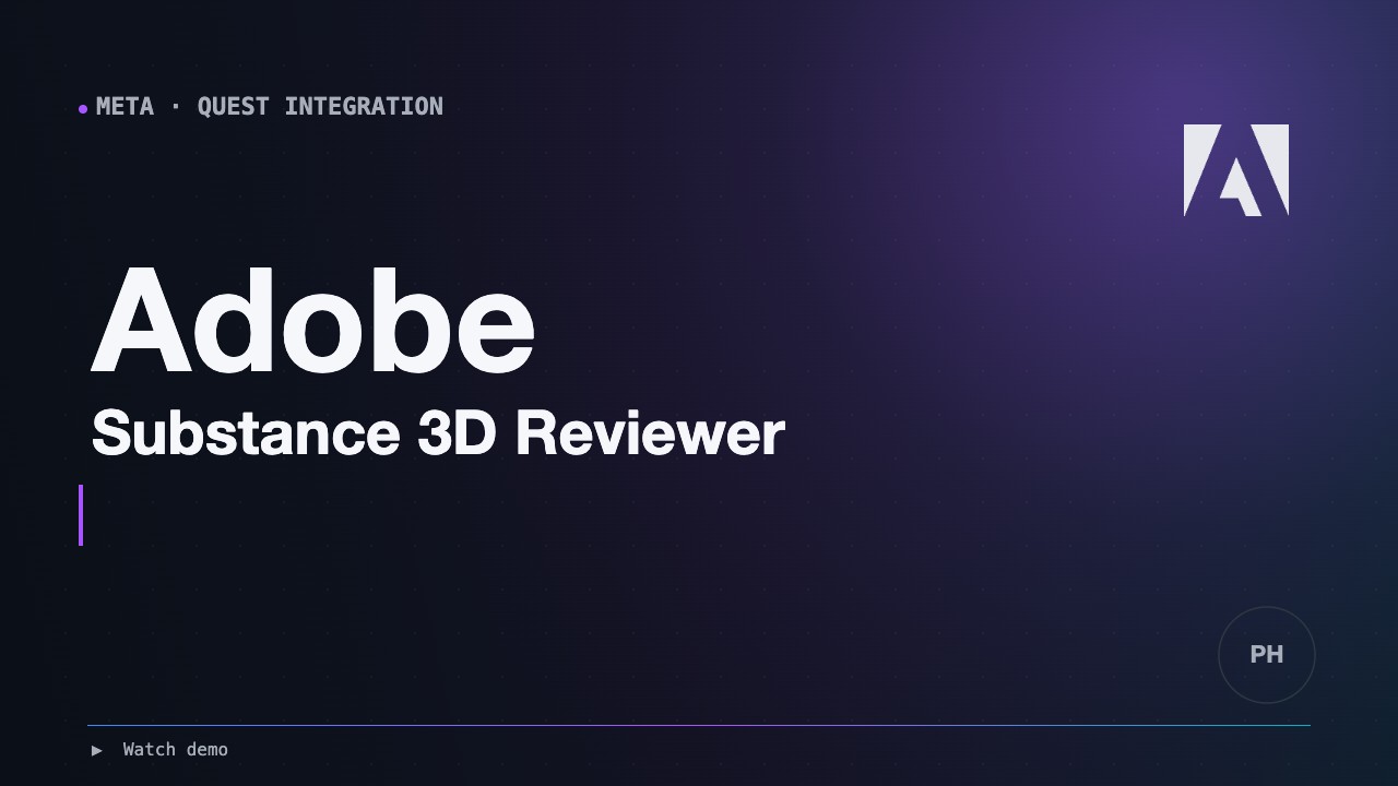 Adobe Substance 3D Reviewer